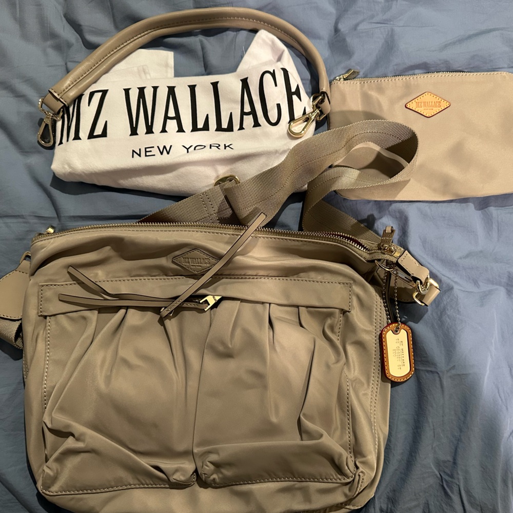 Authentic MZ Wallace Jordan Hobo Convertible Bag